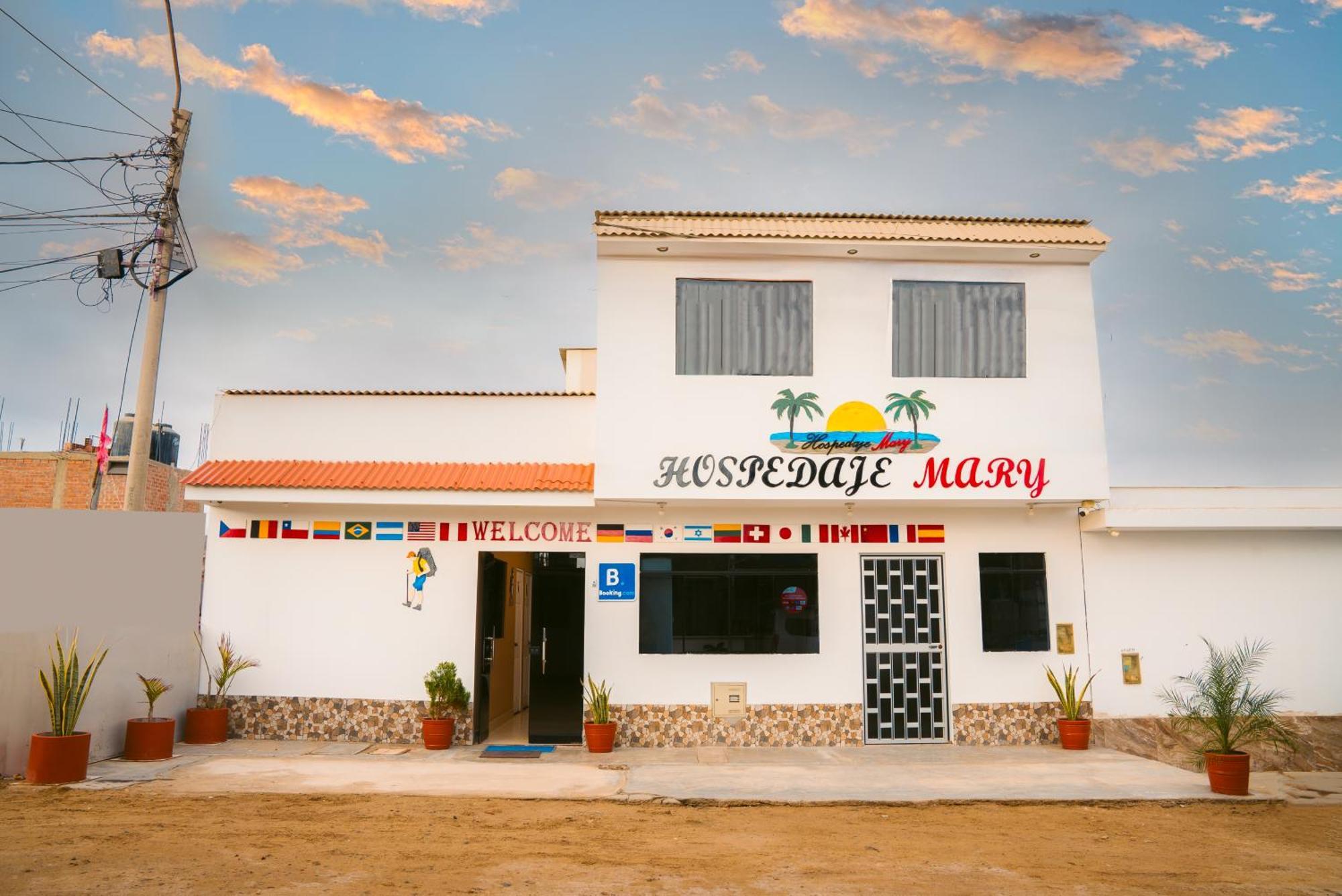Hospedaje Mary Paracas Exterior foto